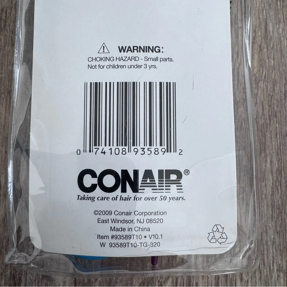 Conair Colorful Hair 8 Comb Set - Pocket, Rake, and Tail Assorted Combs